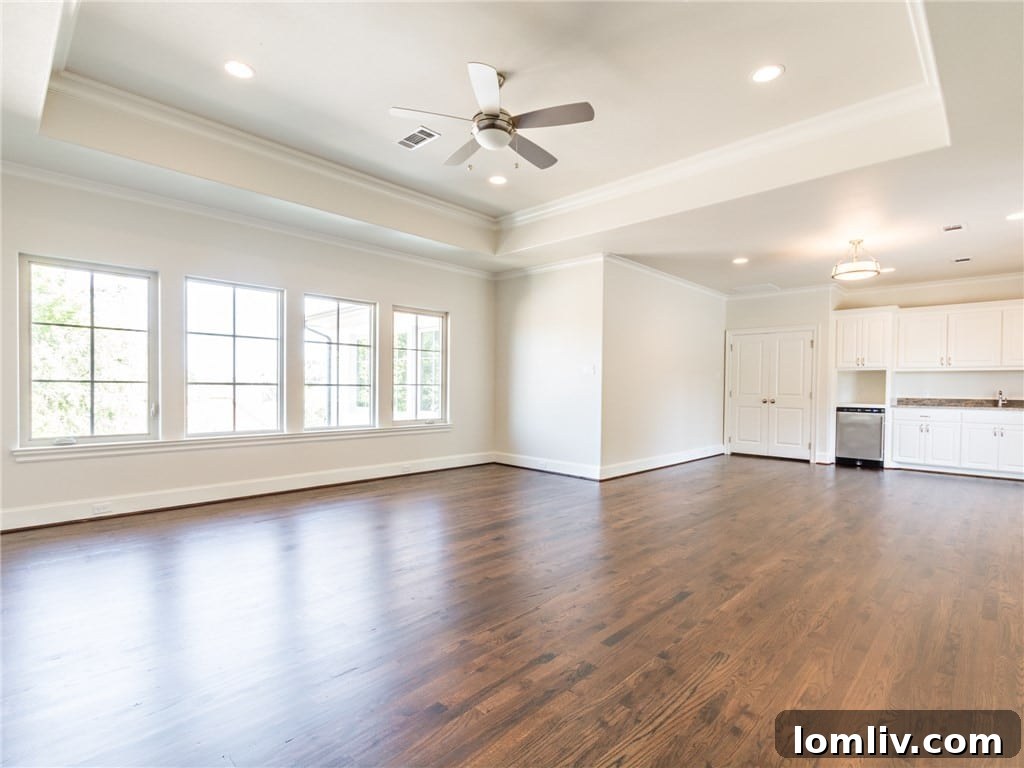 Versatile Game Room or Media Space