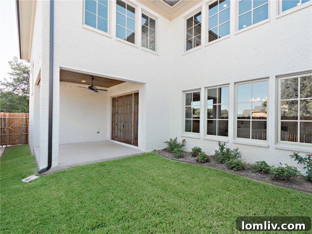 Spacious Backyard with Room for Pool