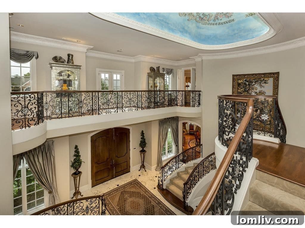 Well-Appointed Home Office with Built-in Cabinetry and Desk