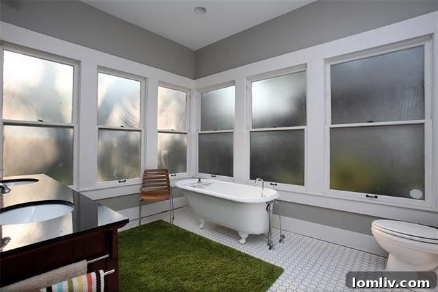 Elegant Master Bathroom with Clawfoot Tub