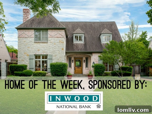 Stunning exterior of 3325 Greenbrier in University Park Dallas, a classic brick home with well-maintained landscaping.