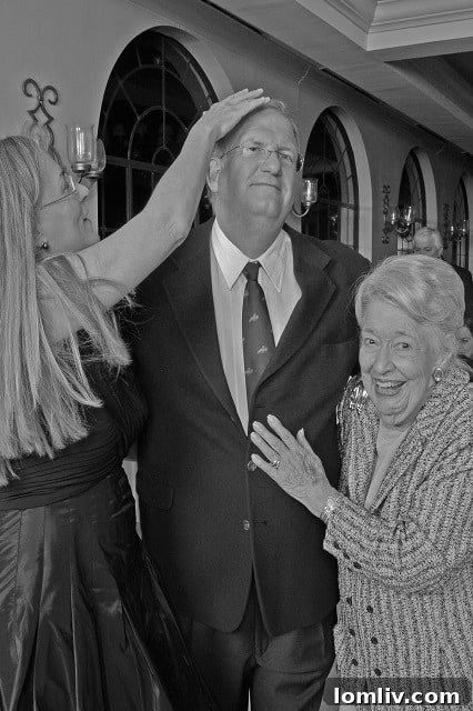 Ebby Halliday with Author