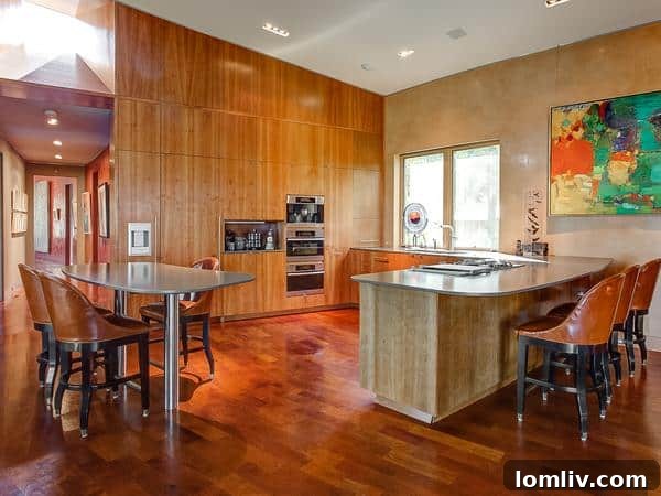 Gourmet Kitchen in Rocking W Ranch Main House