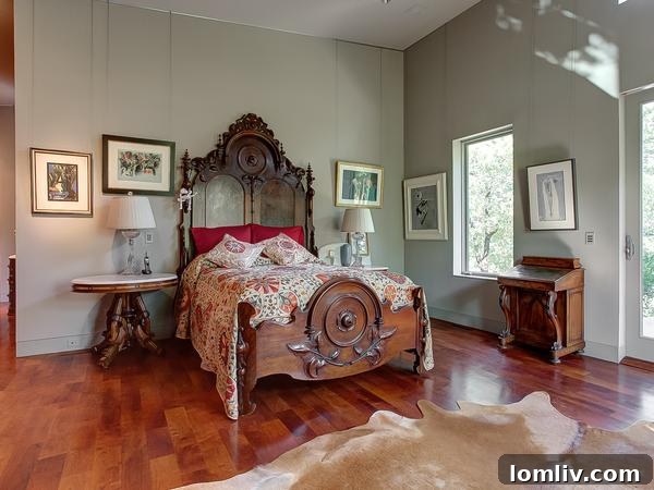 Luxurious Master Bedroom in Rocking W Ranch Main House