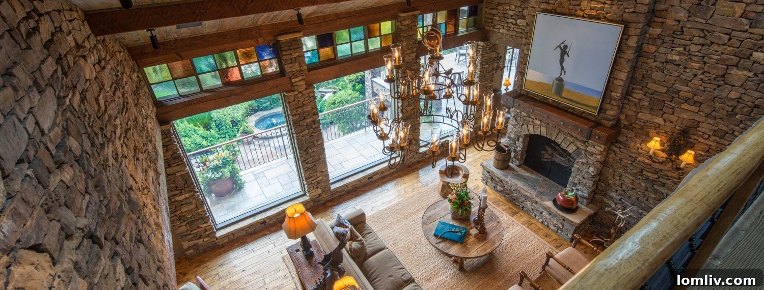 Gourmet kitchen with hammered copper sink