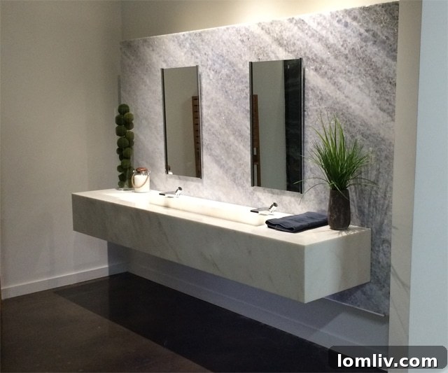 Calcite as a Stunning Wall Feature