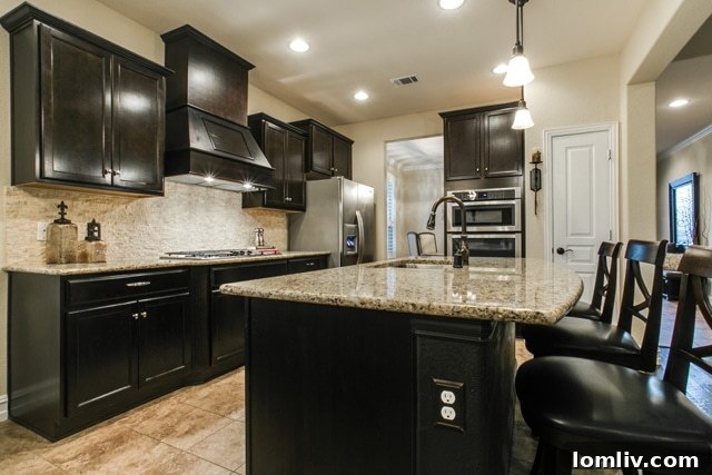 Spacious Open Concept Living Area with Hardwood Floors