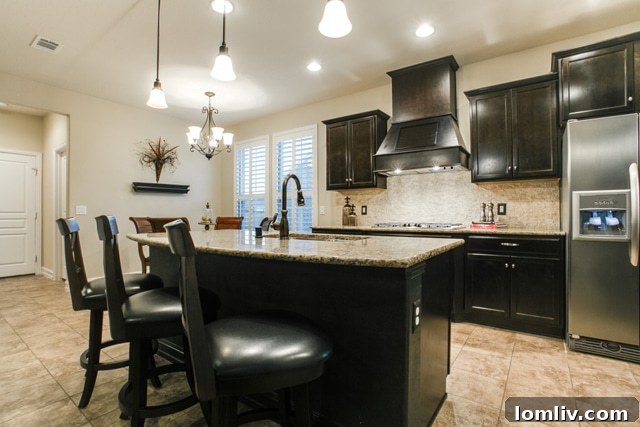 Elegant Formal Dining Room with Modern Chandelier