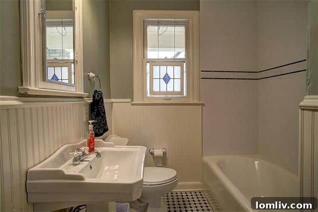 Vintage stained glass accent in a kitchen cabinet door at 510 Cordova Street