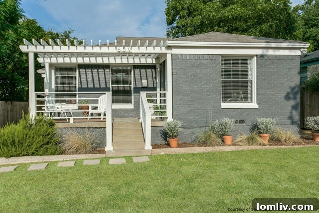 Quaint and inviting home at 609 Cliffdale Ave., Dallas, reflecting classic residential style