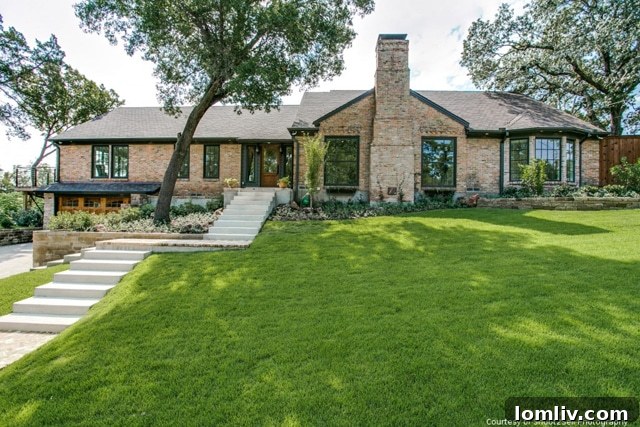 Classic home at 1639 Handley Drive in Oak Cliff, featuring traditional architectural elements
