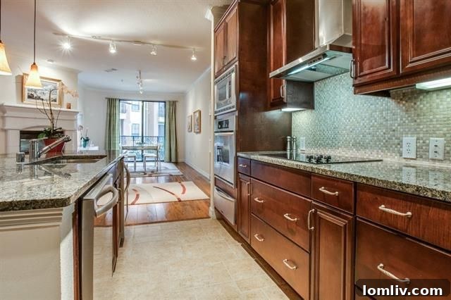 Stylish kitchen with high-end appliances in 8616 Turtle Creek Dr., Apt. 316