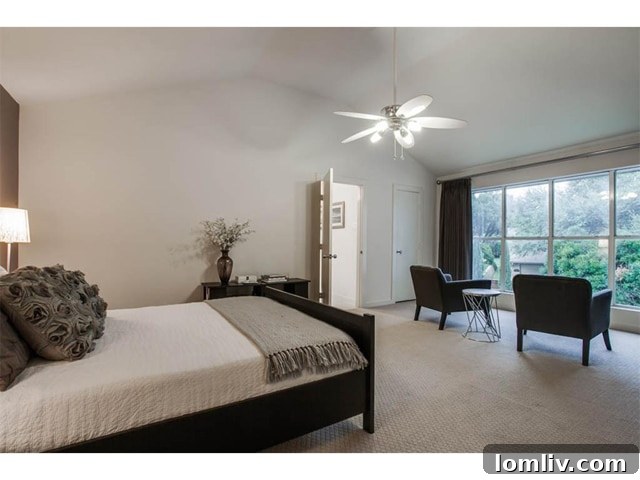 7719 Lemmonwood Master Bedroom - Spacious and Serene
