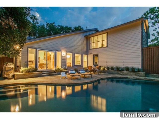 7719 Lemmonwood Rear Exterior - Beautiful Home with Pool
