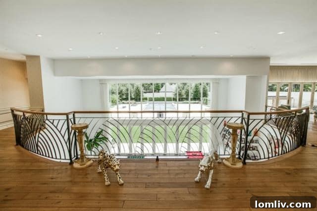 Grand Entry Mezzanine Dallas Estate