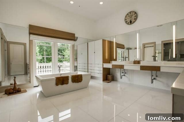 Luxurious Master Bathroom with Standalone Tub