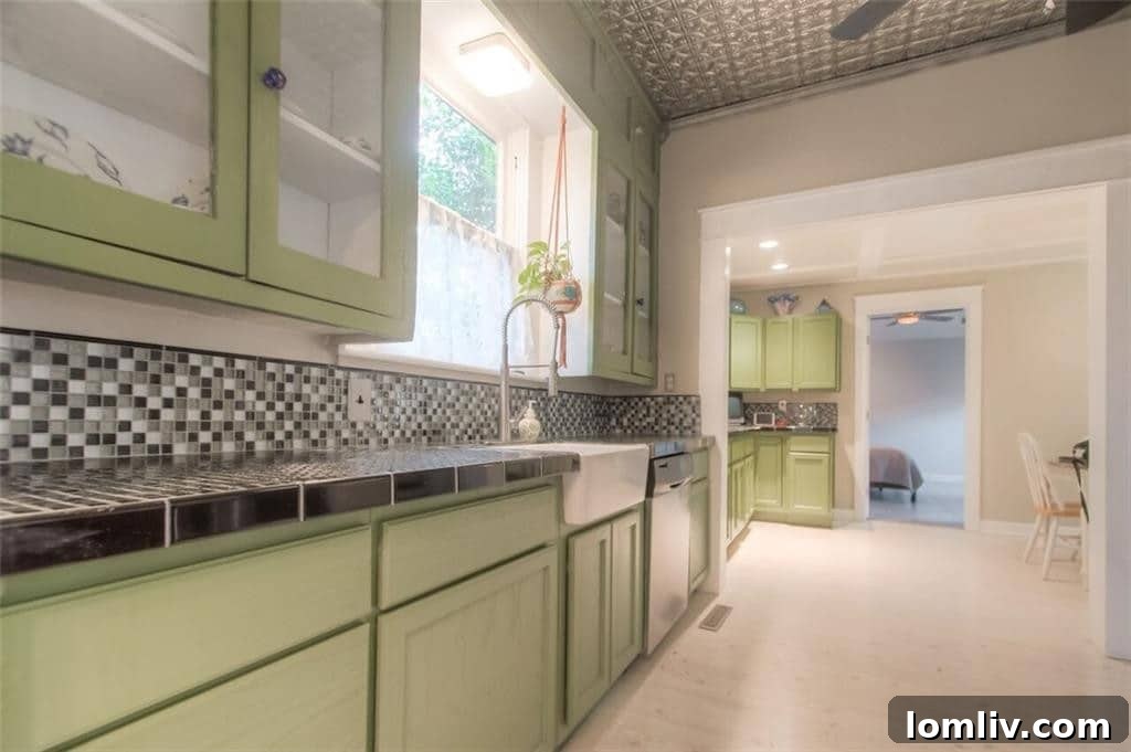 Modern, renovated kitchen with high-end appliances