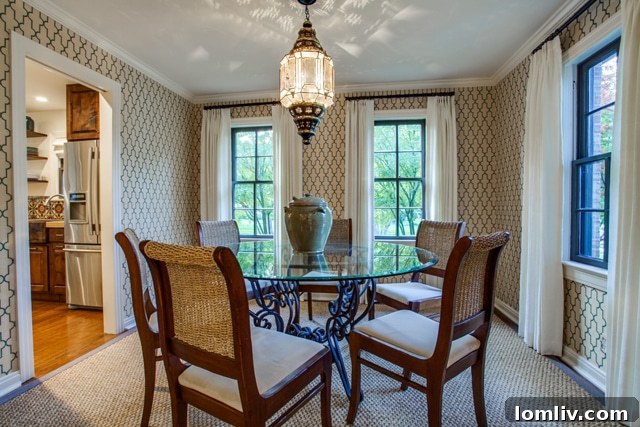 603 Monte Vista Dr Dallas TX - Living Room Details