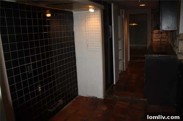 A chalk outline of a body on a hallway floor, symbolizing poor real estate photography