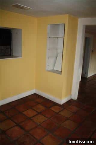 A blurry, dark, and abstract image that provides no clear information about a room, labeled as 'bad'