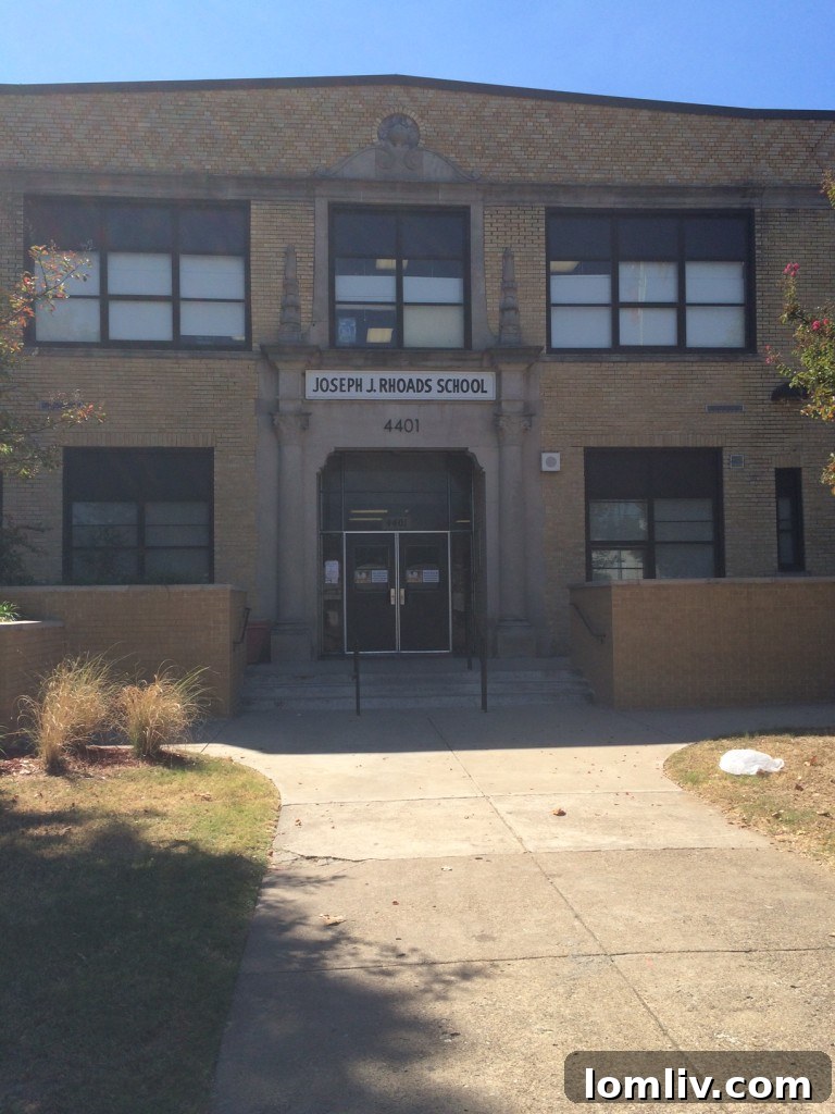 JJ Rhoads Learning Center is one of the schools that will benefit from the DISD bond package