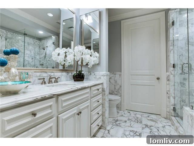 Vendome-12-E-Master-Bath-2 - Luxurious Master Bathroom Dallas
