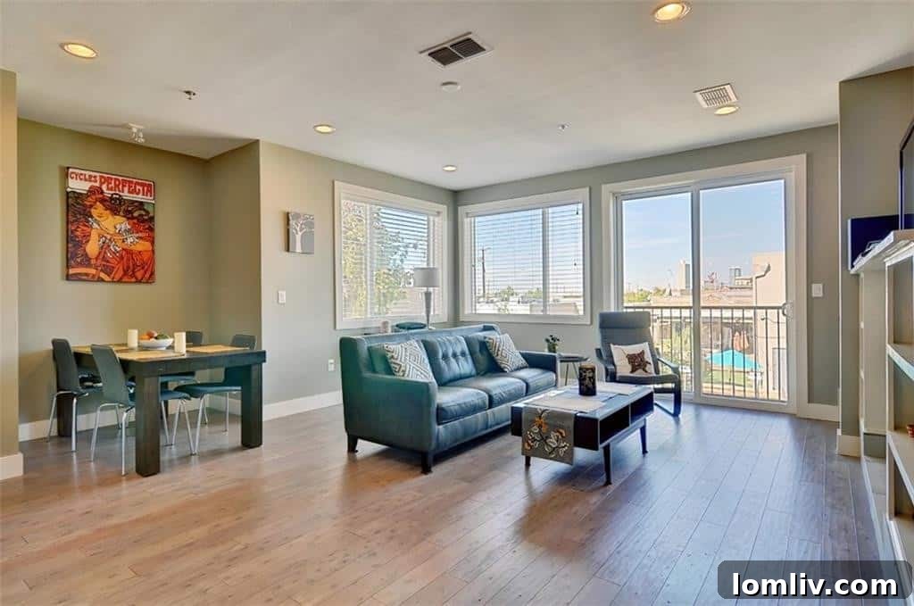 Dining Area Modern Condominium