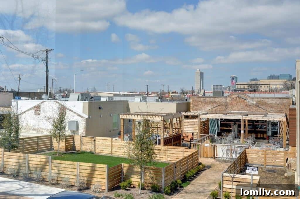 Downtown Fort Worth Skyline View