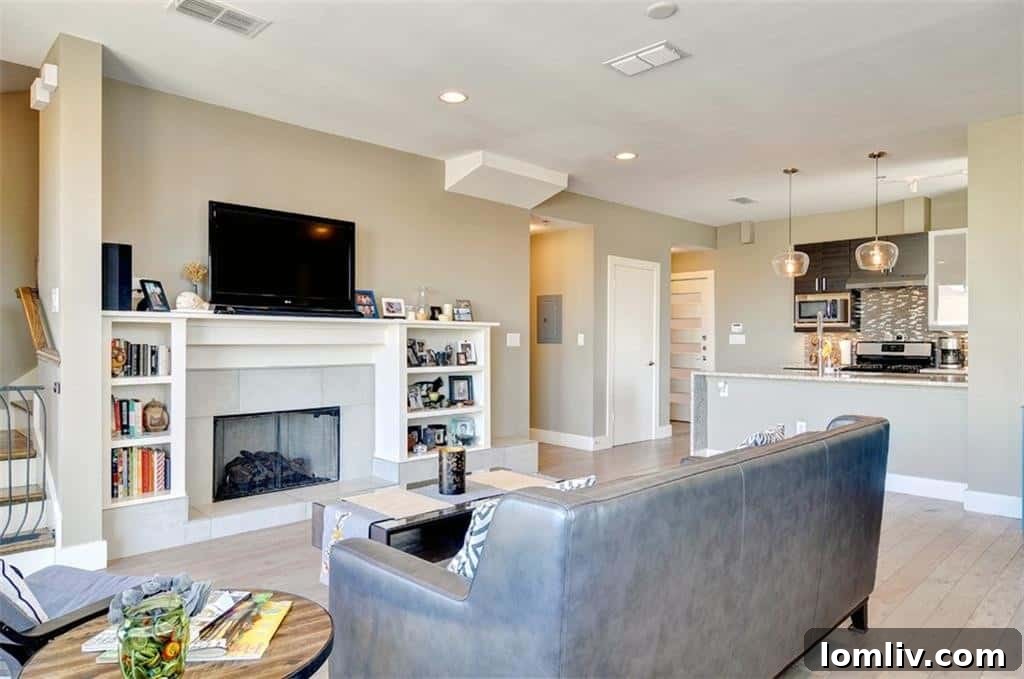 Living Room Modern Condo