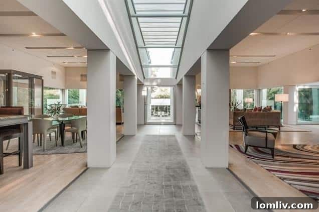 Elegant Entryway of Max Levy Home