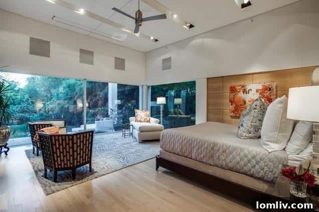 Serene Master Bedroom with Panoramic Views