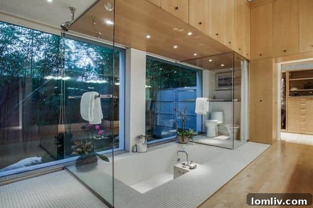 Luxurious Open-Air Master Bathroom