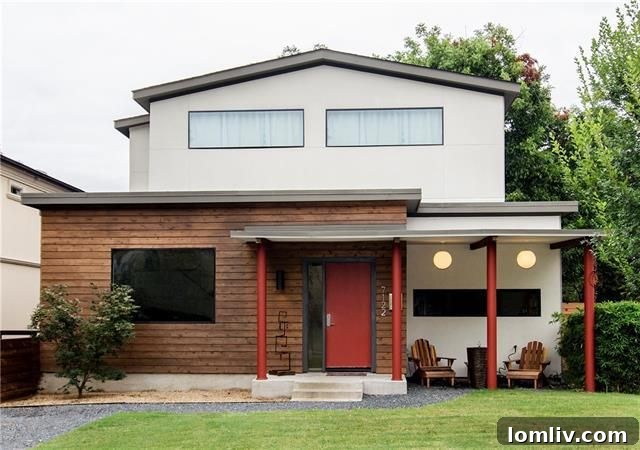 Lakewood Contemporary Home by Durham Builders - Exterior