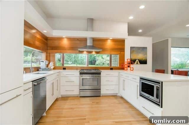 Contemporary Kitchen Design in Lakewood - Dallas Open House