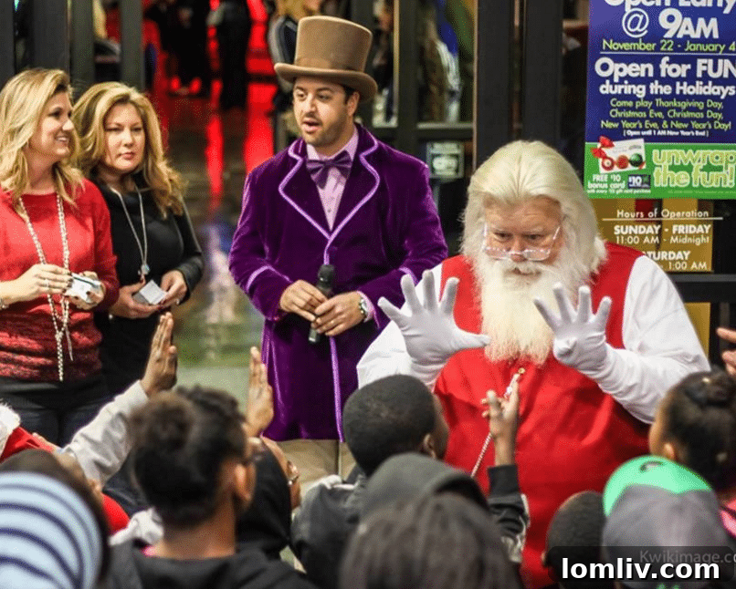 JP & Associates REALTORS agents interacting with children at holiday event