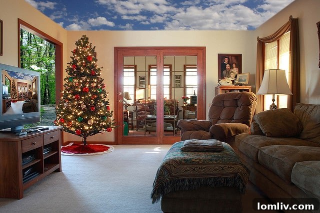 Low Inventory Challenges Holiday Sales Slump Say Realtors 2 Festive holiday lights adorn a house, symbolizing home sales during the holiday season