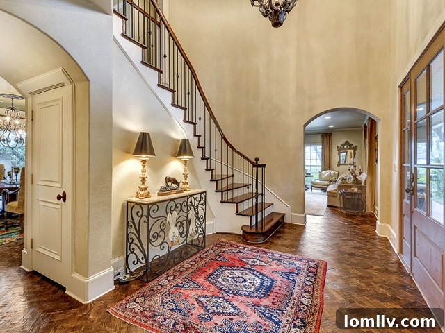 Elegant interior view showcasing the sophisticated design and flow of the living spaces