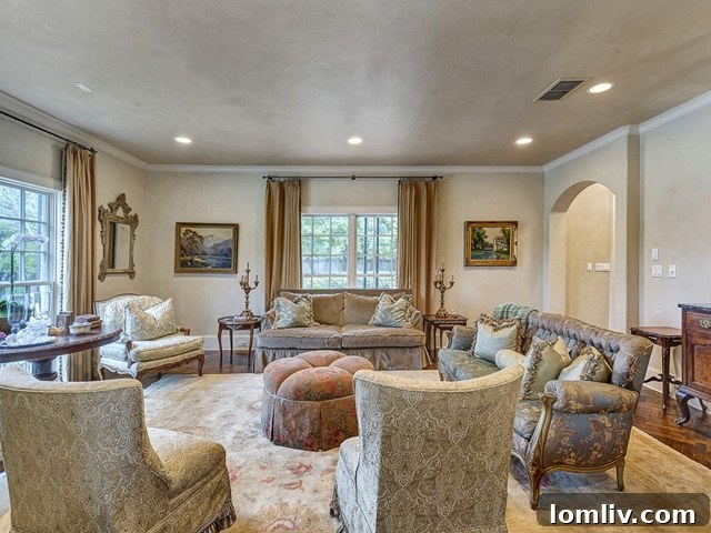 Formal dining room offering an exquisite setting for entertaining guests