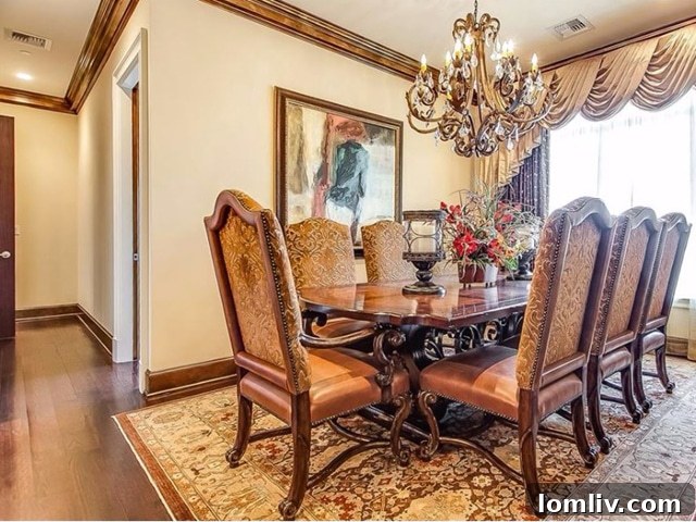 Exclusive unit at The Residences at the Ritz Carlton, Dallas, with luxurious finishes.