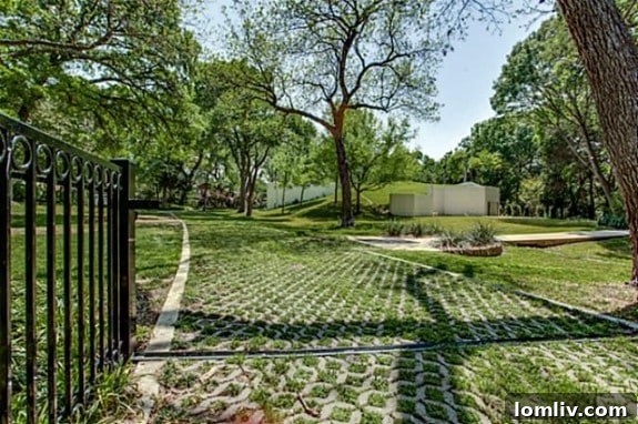 Green roof house at 2001 N. Buckner Blvd.