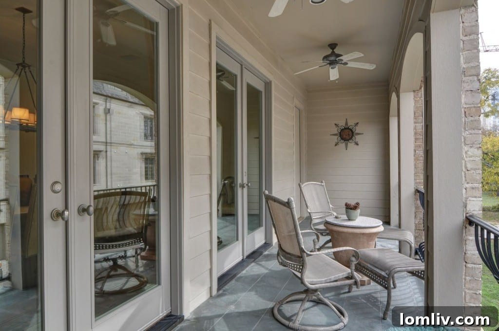 Inviting Balcony View