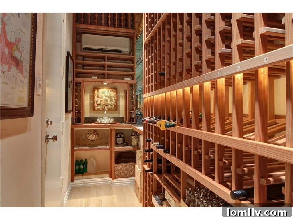 Seating in Wine Cellar