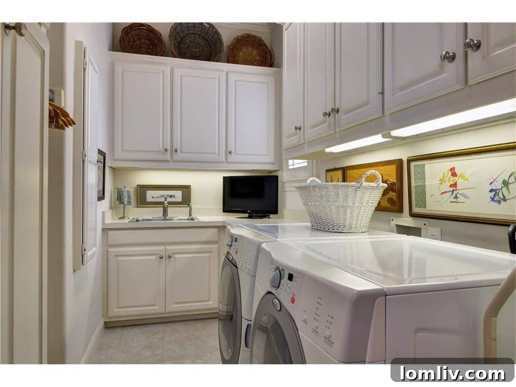 Well-Appointed Laundry Room