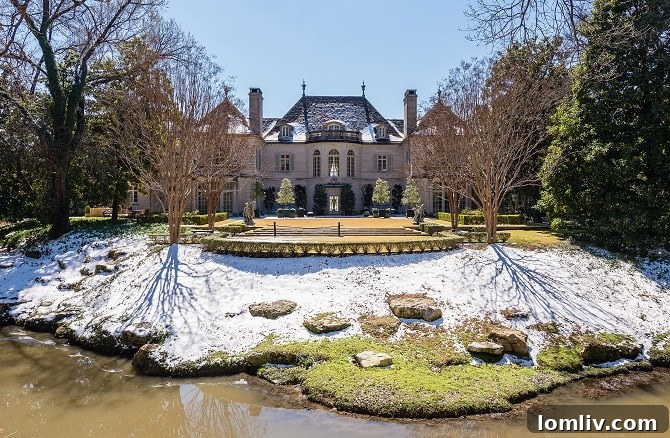 Hicks Main House Rear Garden on North Side - Walnut Place Dallas