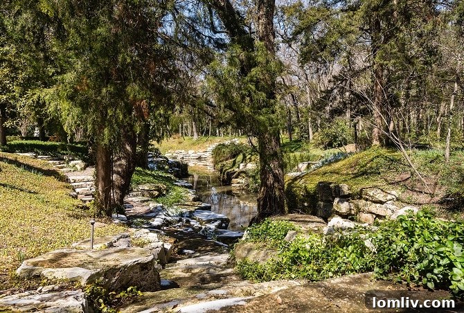 Hicks Main Grounds Area Behind House on North Side - Expansive Lawns