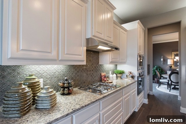 Interior view of the elegant M/I Homes Turnberry model home in McKinney
