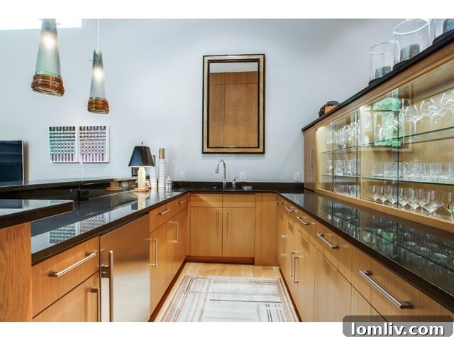 2219 Kessler Woods Ct. Bar - Integrated Bar Area for Entertaining