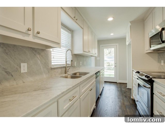 Custom Cabinetry and Stainless Steel Appliances in Modern Kitchen