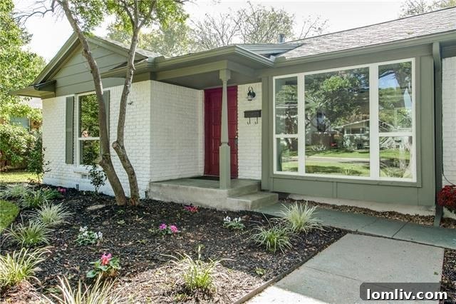 Stunningly Renovated Cottage Exterior - 3544 Ainsworth Dr Dallas