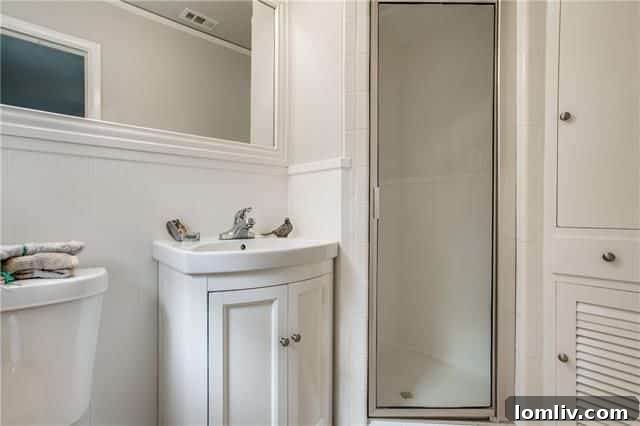 View of Open Concept Layout from Kitchen - 3544 Ainsworth Dr Dallas Renovation